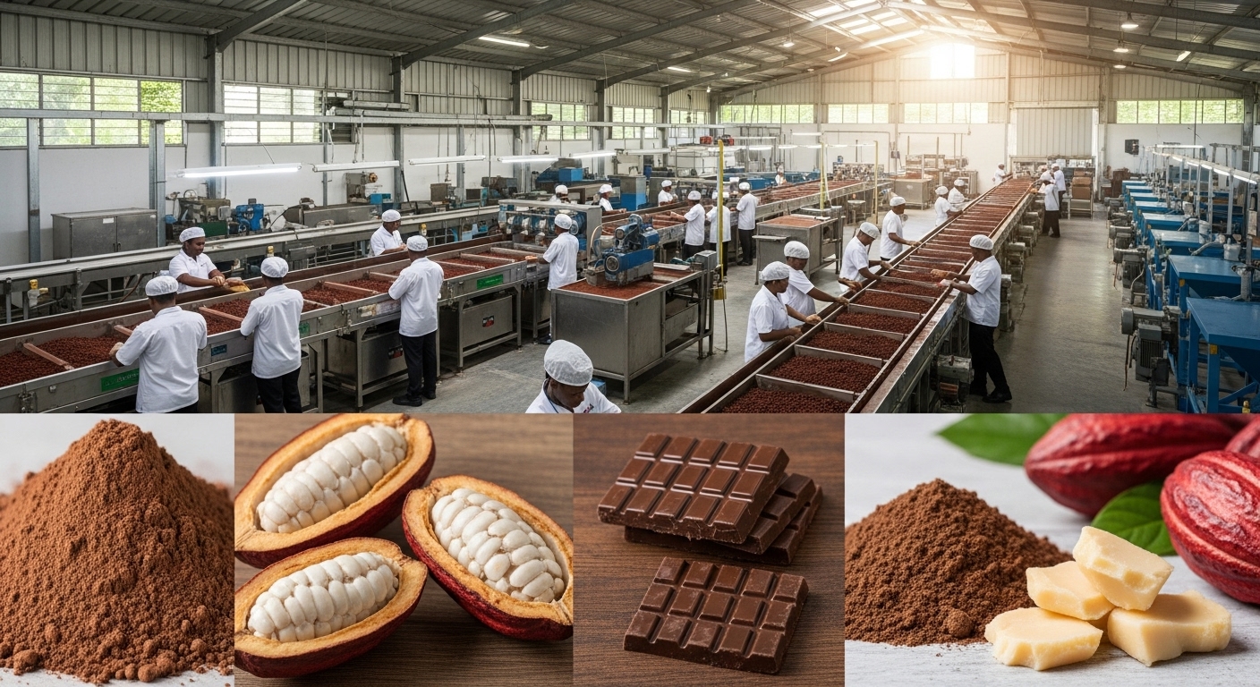 Manufacturing Specialty Cocoa Products