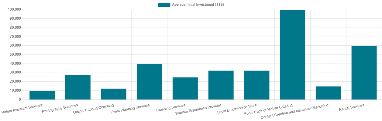 Average Intitial Business Investment
