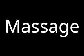 Hot stone foot massage